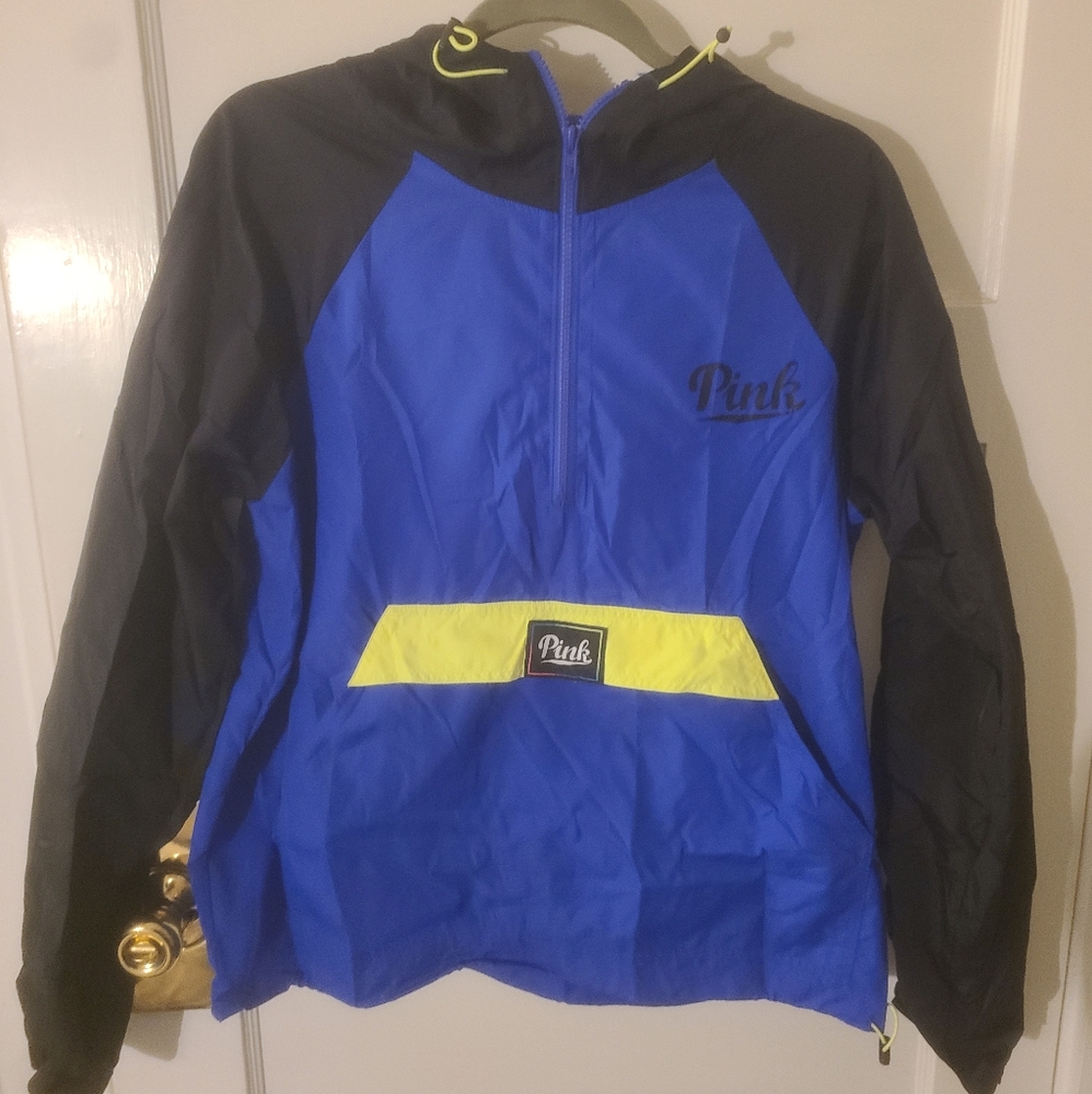 Victorias Secret Pink rain jacket anorak with   bag